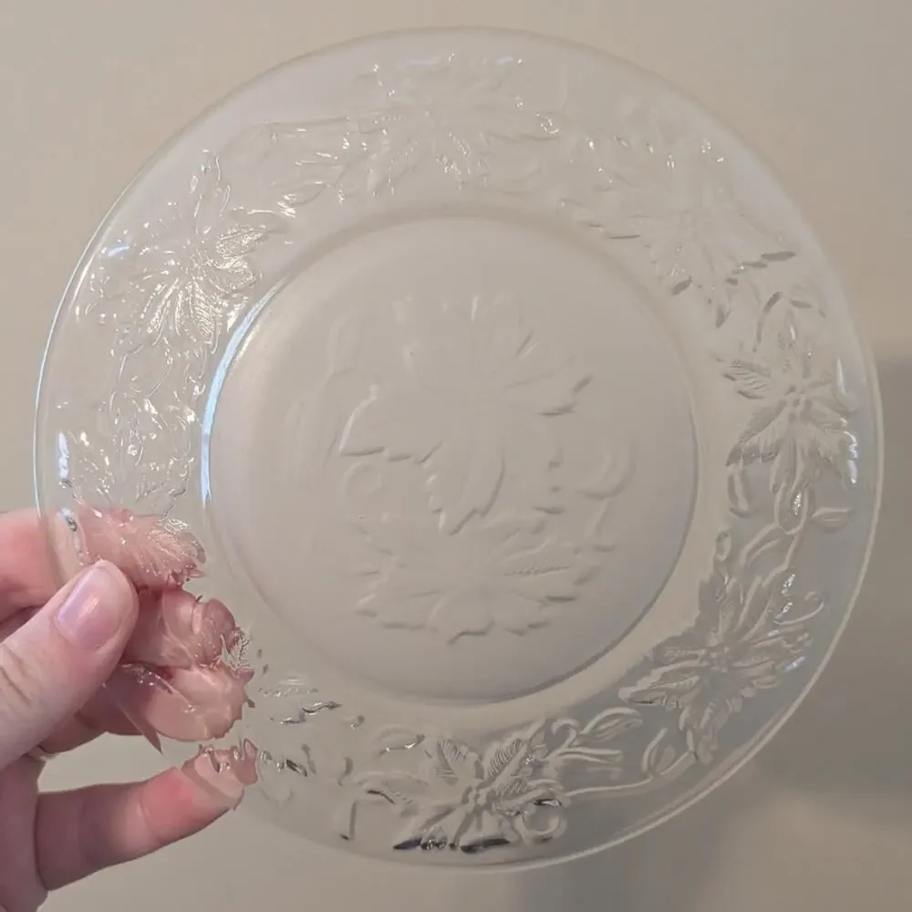 Vintage Fantasia : A Princess House Exclusive Set Of 3 Bread/Butter Plates D. 6